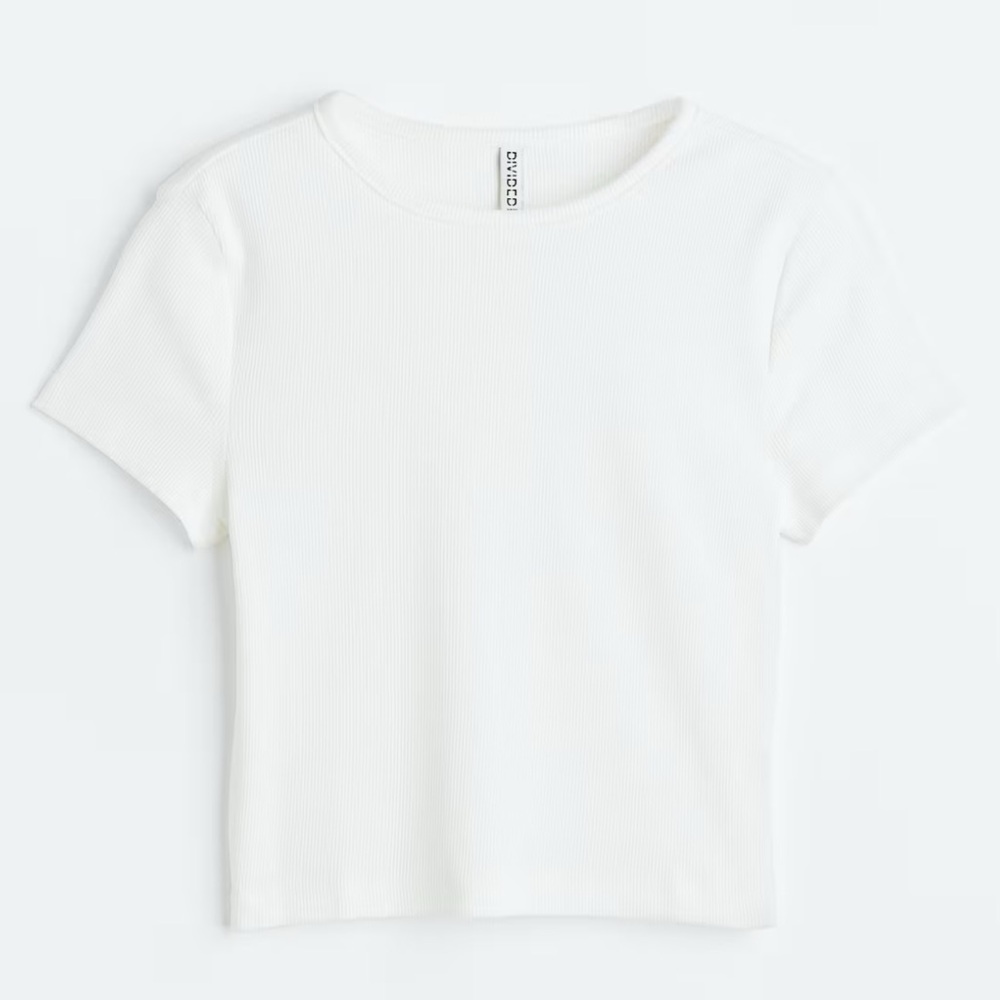 HM Ribbed Crop Tops - Picture 2 of 5